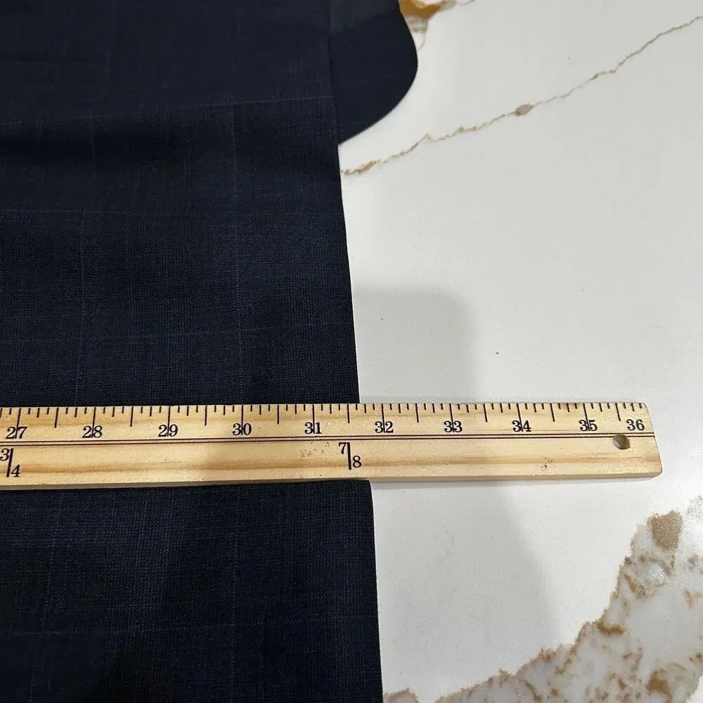 Lauren Ralph Lauren Wool Blazer Mens 42L Black Two Button Sport Coat Classic